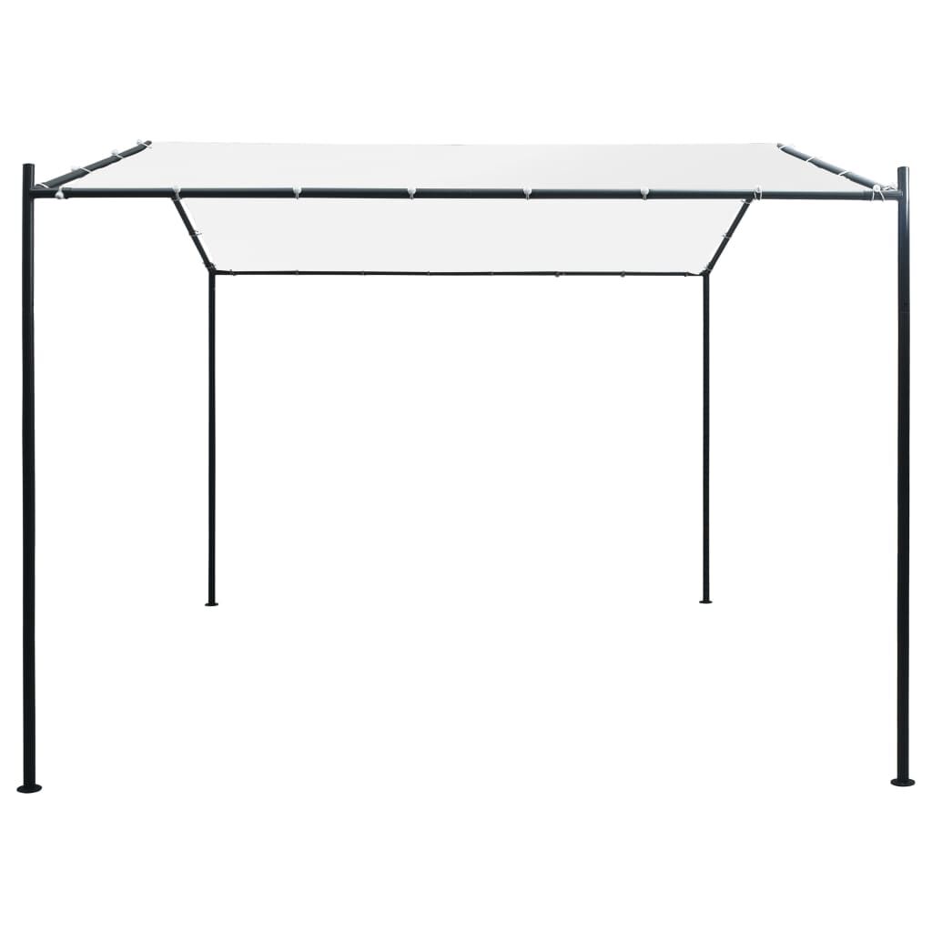 vidaXL Gazebo 3x3x2.6 m White 180 g/m²