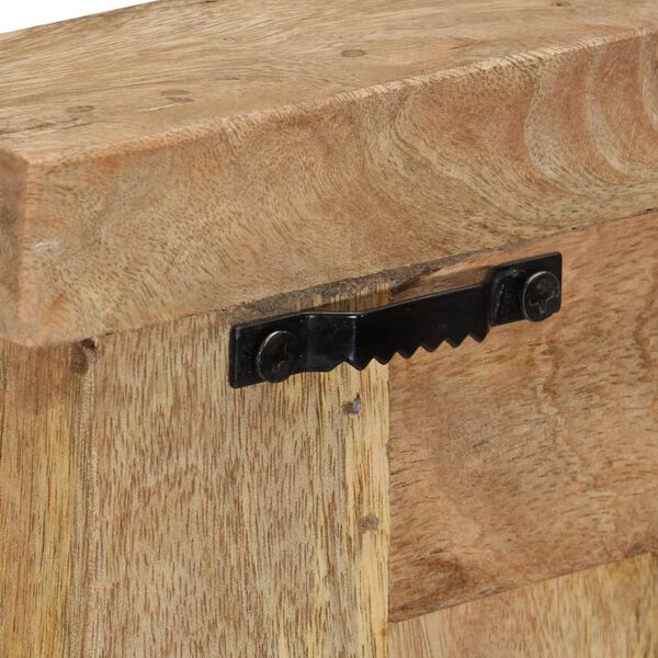 vidaXL Coat Racks 2 pcs Solid Wood Mango 38x100 cm