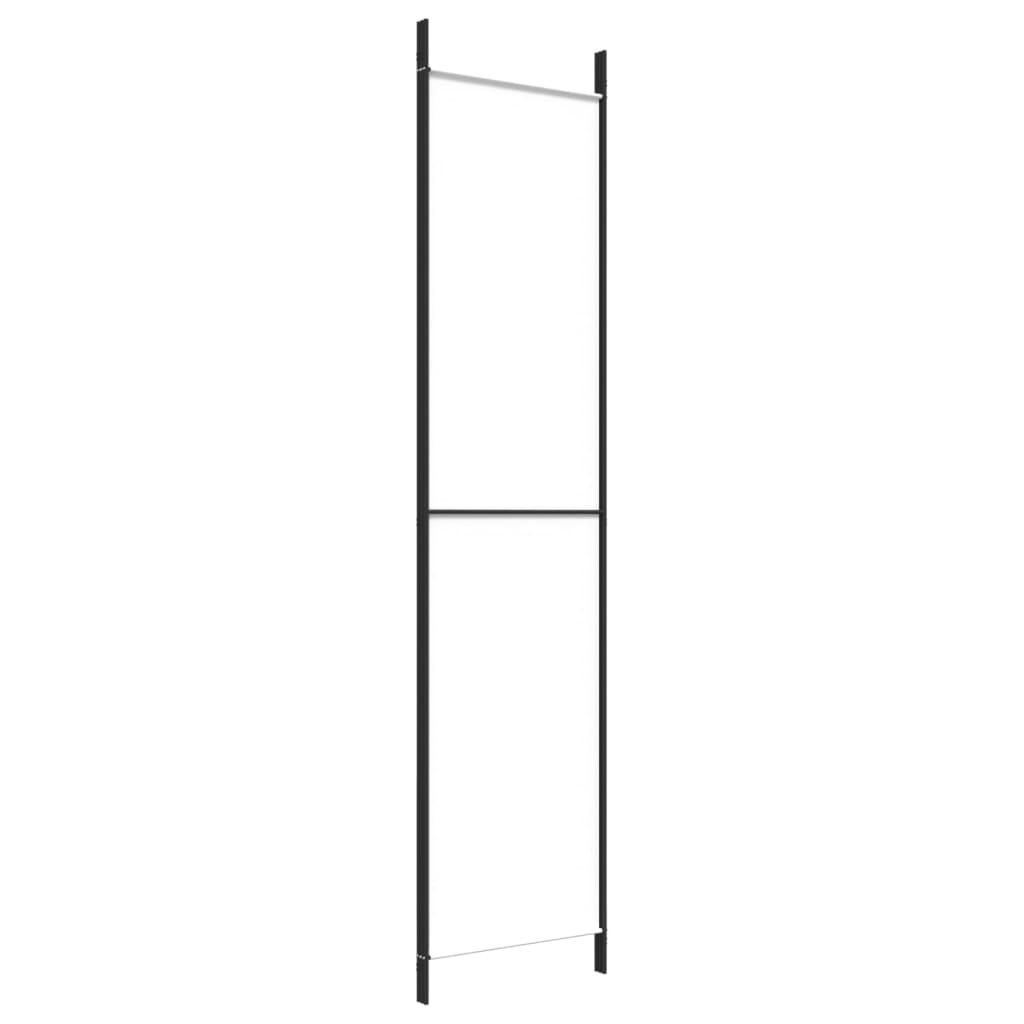 vidaXL 3-Panel Room Divider White 150x220 cm Fabric
