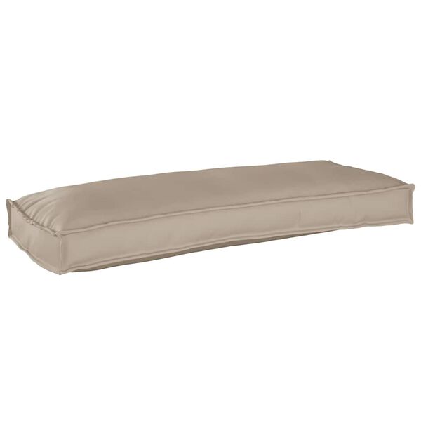 vidaXL Cushion Taupe 100 x 40 x 8 cm Oxford Fabric