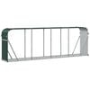 vidaXL Log Holder Green 300x45x100 cm Galvanised Steel