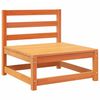 vidaXL 8 Piece Garden Sofa Set Wax Brown Solid Wood Pine
