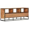 vidaXL TV Cabinet 110x30x45 cm Solid Acacia Wood