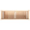 vidaXL Garden Planters 2 pcs Solid Wood Pine