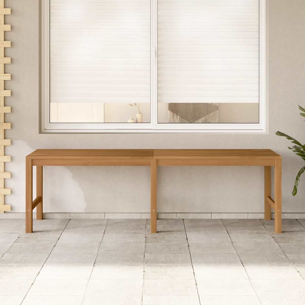 vidaXL Garden Bench 150 cm Solid Teak Wood