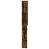 vidaXL Washing Machine Cabinet Smoked Oak 64x25.5x190 cm
