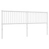 vidaXL Metal Replace Headboard White 193 cm