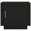 vidaXL Coffee Table Black 51x50x45 cm Engineered Wood