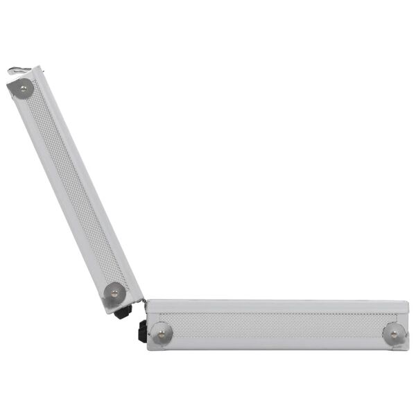 vidaXL Gun Case Aluminium ABS Silver