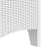 vidaXL Garden Chair 2 pcs White 53 x 49 x 85 cm PP