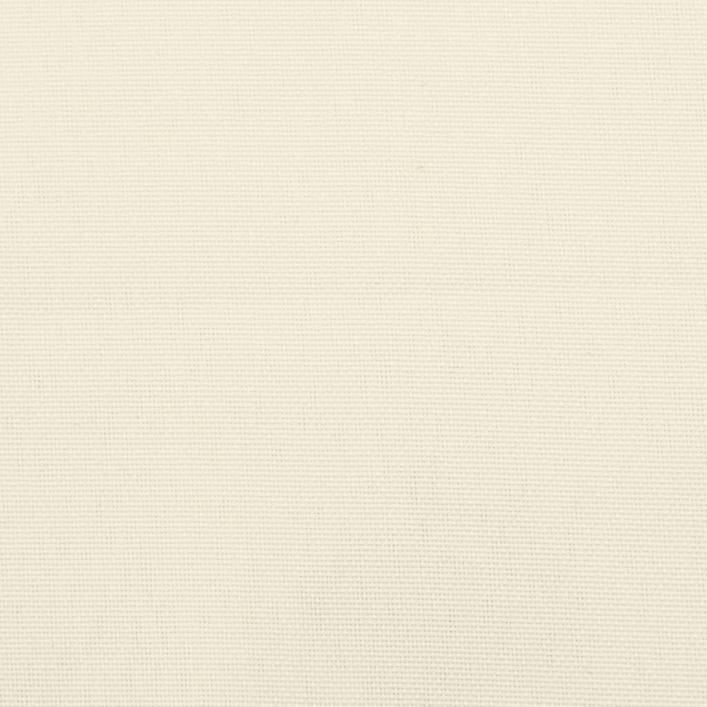vidaXL Garden Bench Cushion Cream White 150x50x7 cm Oxford Fabric