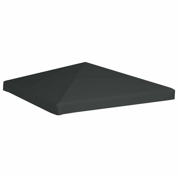vidaXL Gazebo Top Cover 310 g/m² 3x3 m Grey