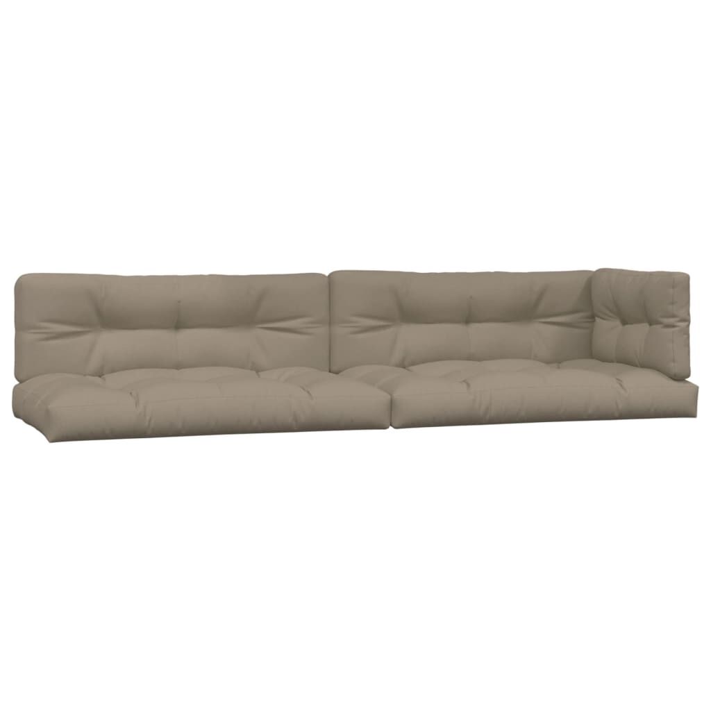 vidaXL 3 Piece Garden Pallet Sofa Set with Cushions Solid Wood Acacia