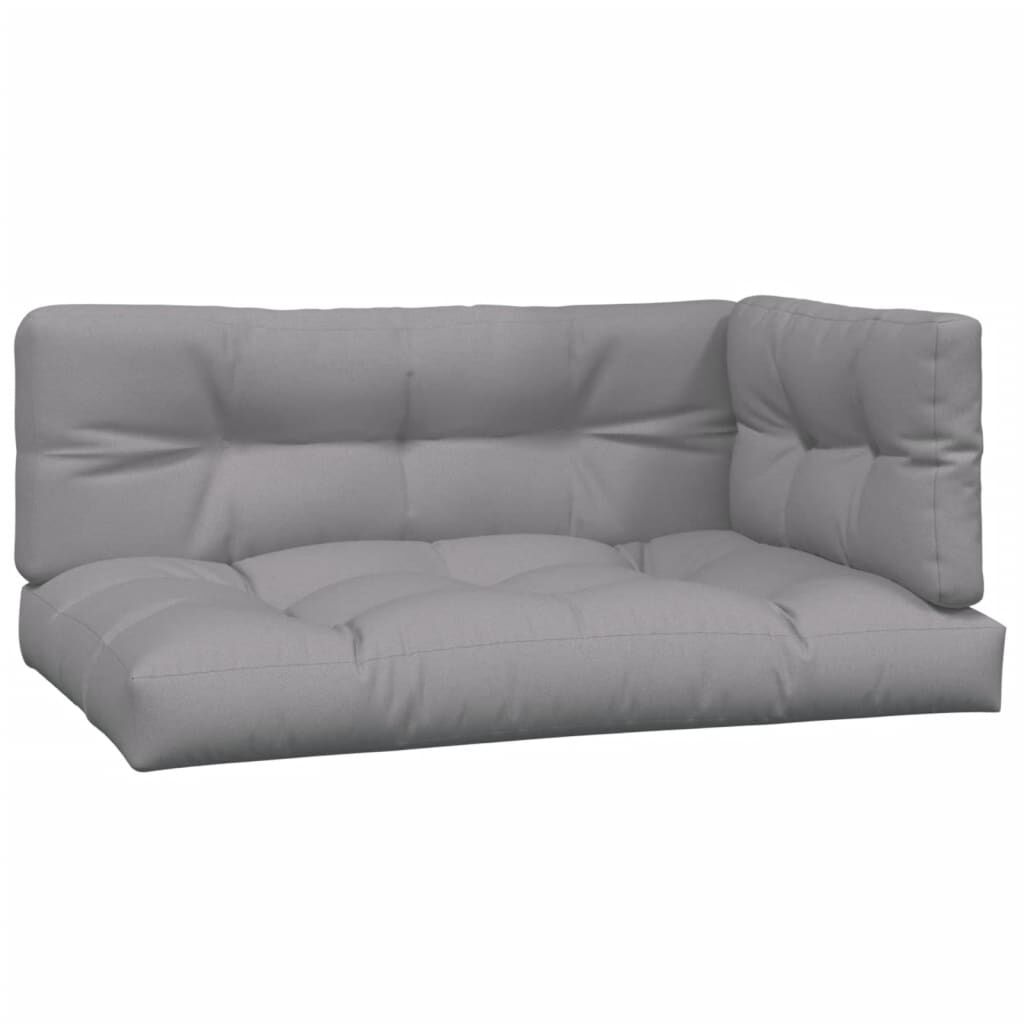 vidaXL 4 Piece Garden Pallet Sofa Set with Cushions Solid Wood Acacia