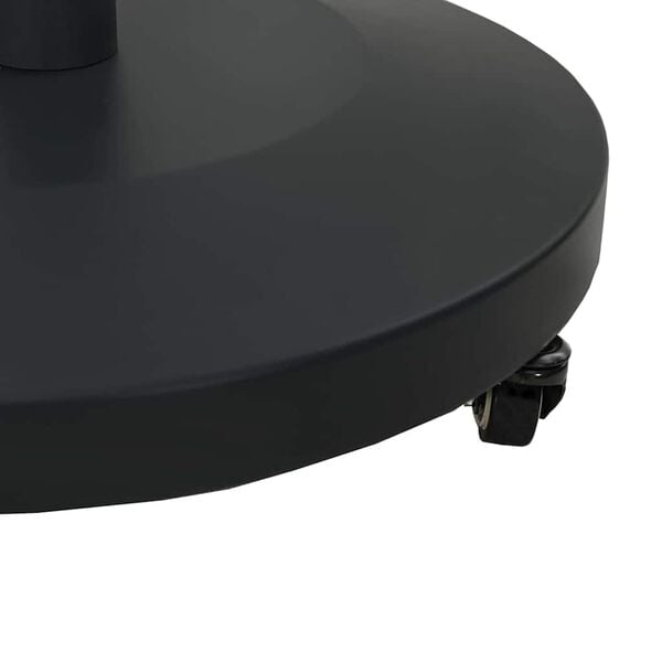 vidaXL Outdoor Umbrella Base Black 48 x 48 x 32 cm Steel, Concrete