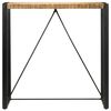 vidaXL Bar Table 110x60x110 cm Solid Mango Wood