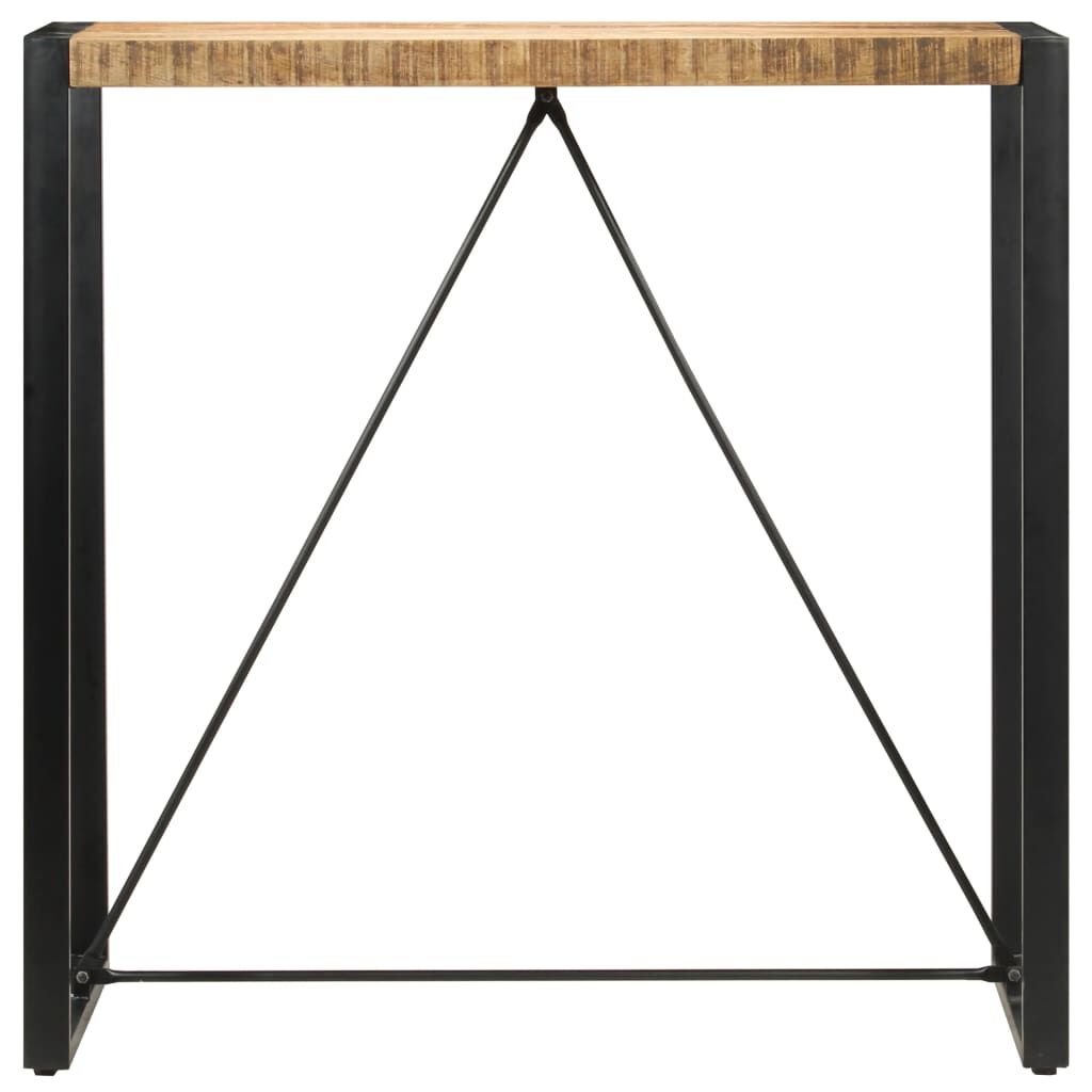 vidaXL Bar Table 110x60x110 cm Solid Mango Wood