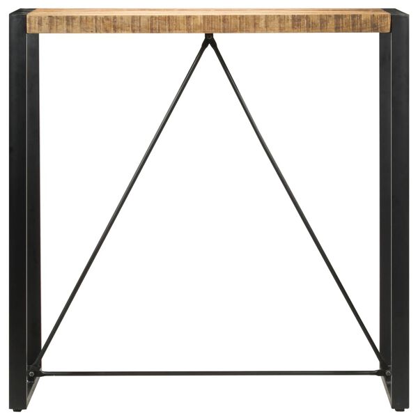 vidaXL Bar Table 110x60x110 cm Solid Mango Wood