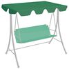 vidaXL Replacement Canopy for Garden Swing Green 188/168x145/110 cm