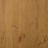 vidaXL Highboard with Glass Door FLAM 92x40x122.5 cm Solid Wood Pine
