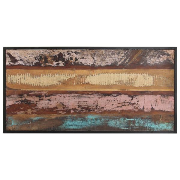 vidaXL Dining Table 120 cm Solid Reclaimed Wood