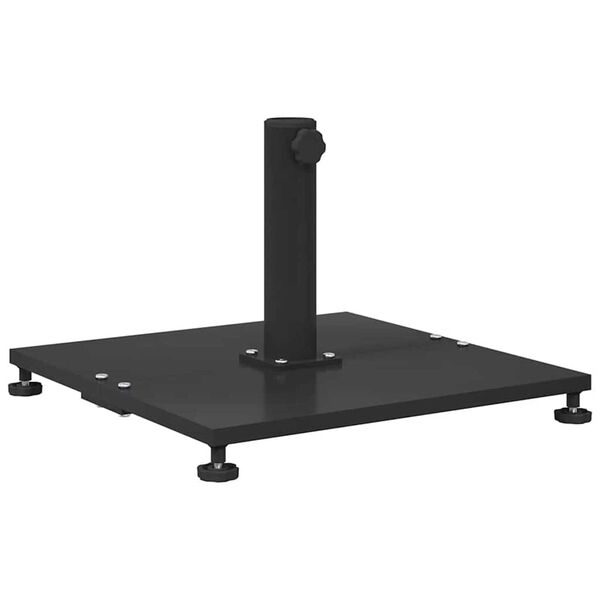 vidaXL Outdoor Umbrella Bases Black 45 x 45 x 31 cm Steel