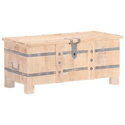 vidaXL Chest 90x40x40 cm Solid Acacia Wood