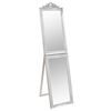 vidaXL Free-Standing Mirror Silver 40x160 cm