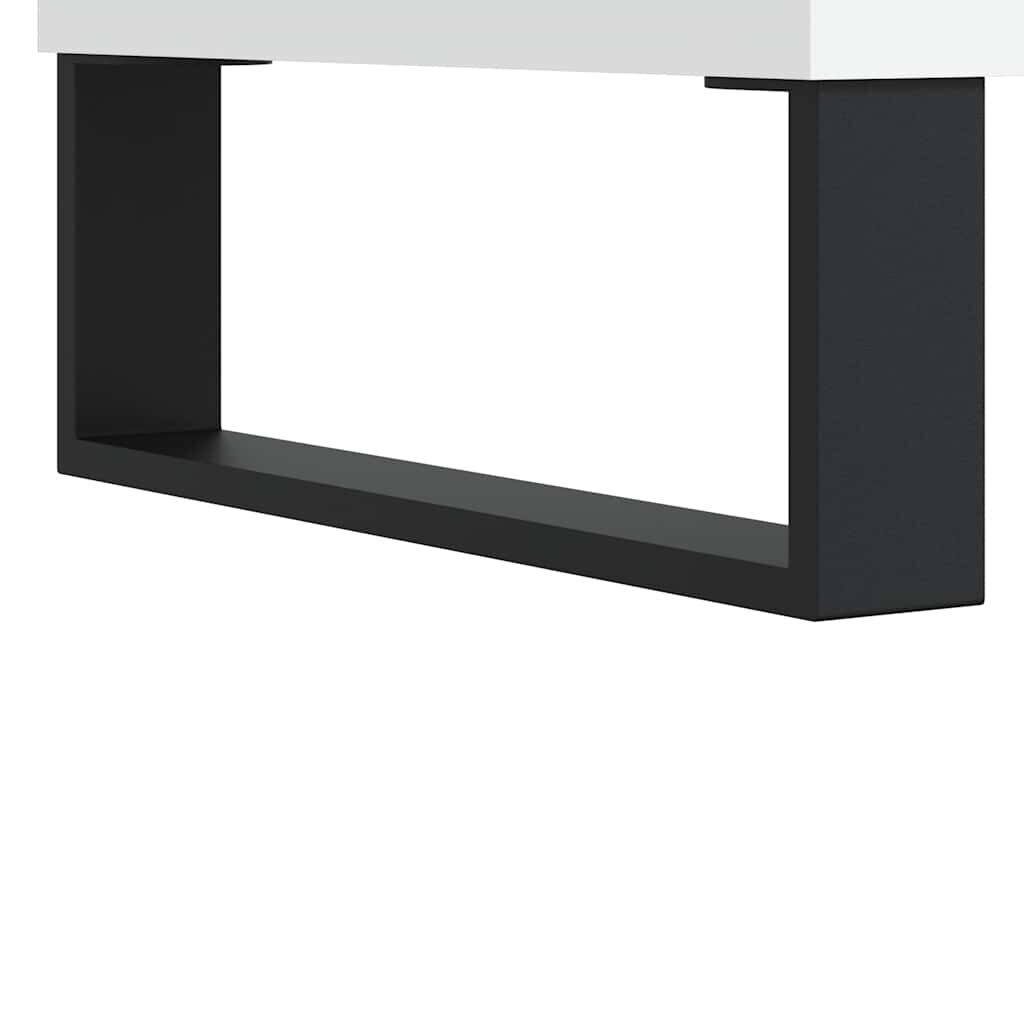 vidaXL Coffee Table White 90x44.5x45 cm Engineered Wood