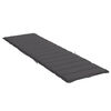 vidaXL Sun Lounger Cushion Anthracite 200x50x3cm Oxford Fabric