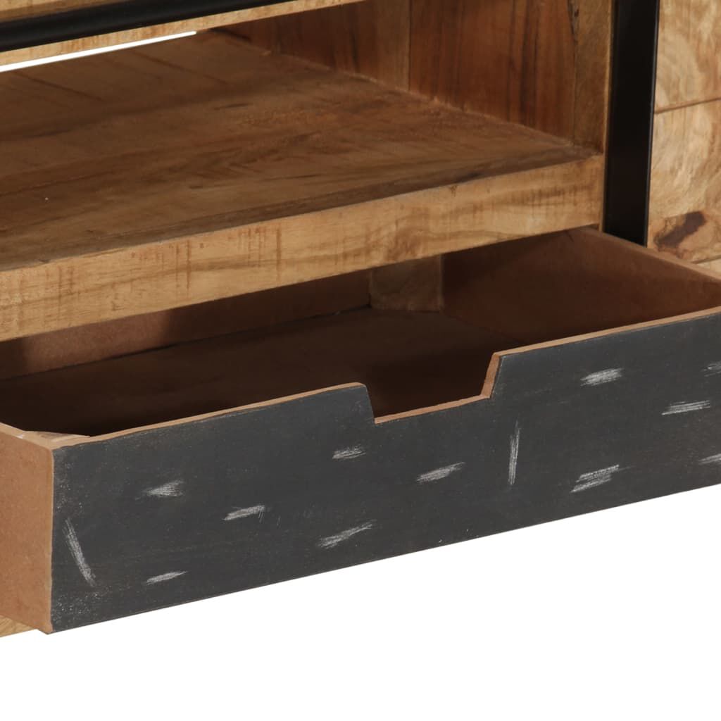 vidaXL TV Cabinet 120x30x40 cm Solid Mango Wood