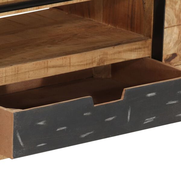 vidaXL TV Cabinet 120x30x40 cm Solid Mango Wood