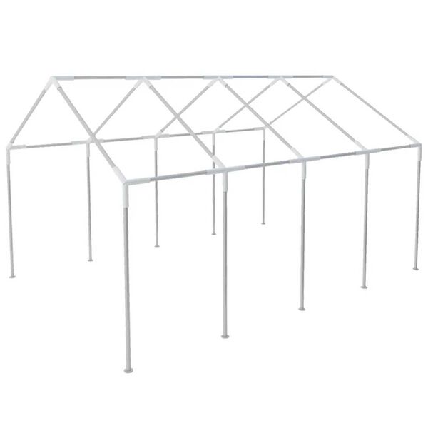 vidaXL Party Marquee White 8x4 m