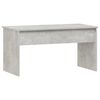 vidaXL Coffee Table Concrete Grey 102x50.5x52.5 cm Engineered Wood