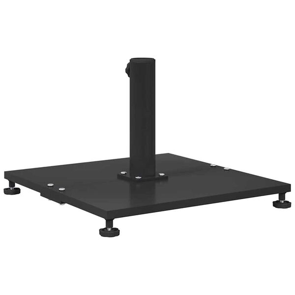 vidaXL Outdoor Umbrella Bases Black 45 x 45 x 31 cm Steel