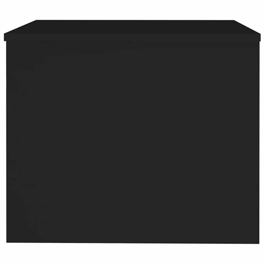 vidaXL Coffee Table Black 80x50x40 cm Engineered Wood