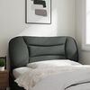 vidaXL Headboard Cushion "Hvar" Dark Grey 100 cm Fabric