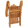 vidaXL 5 Piece Adirondack Garden Lounge Set Solid Wood Acacia