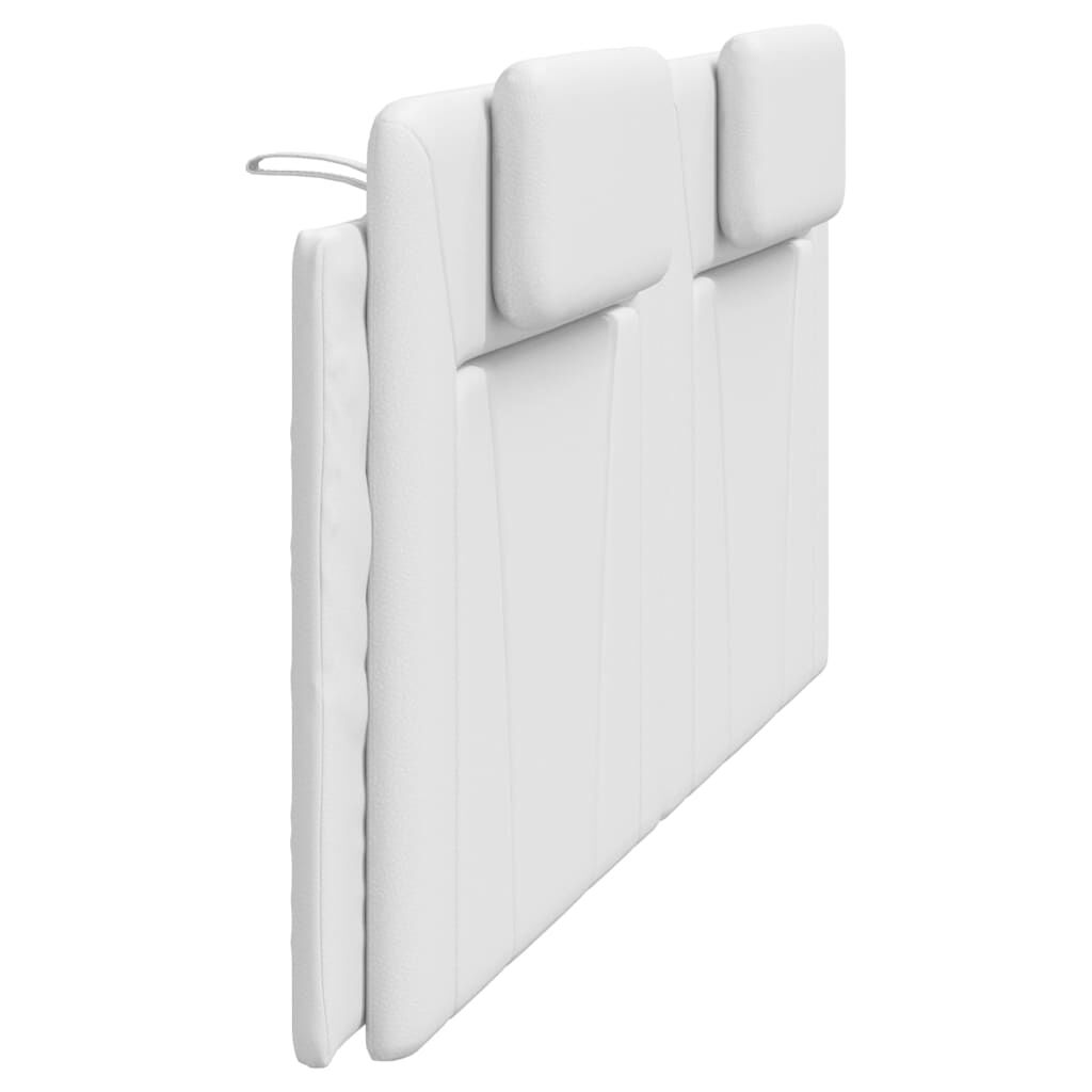 vidaXL Headboard Cushion White 193 cm Faux Leather
