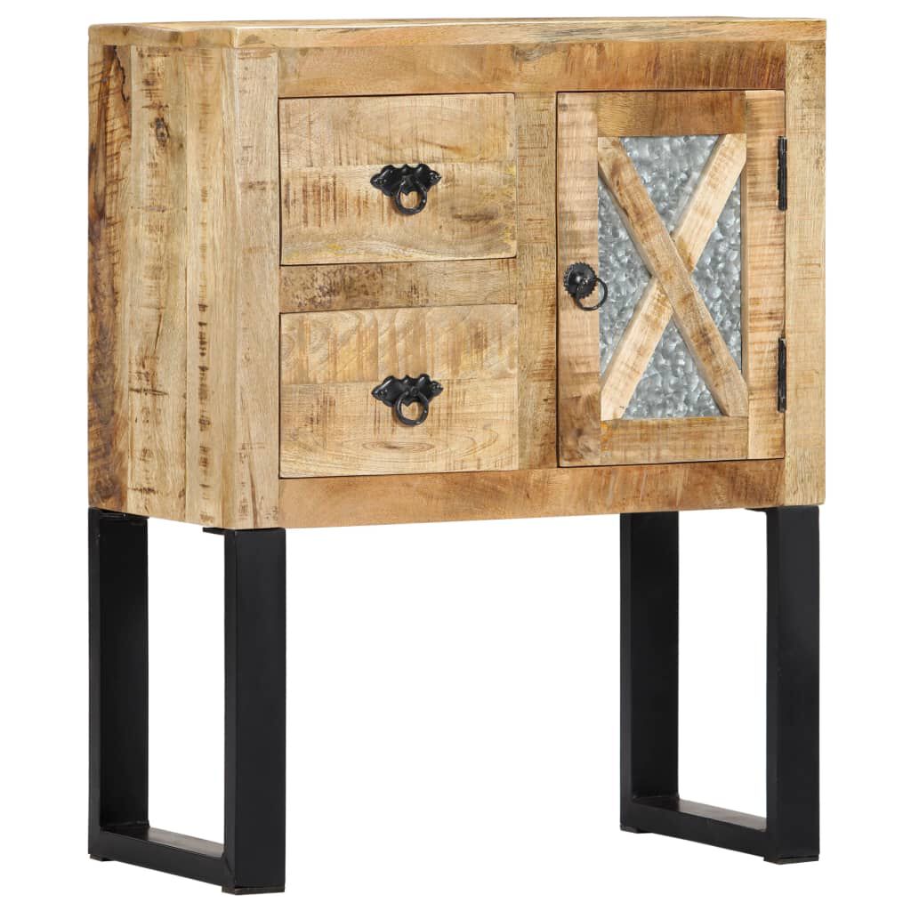 vidaXL Sideboard 60x30x76 cm Solid Mango Wood