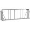 vidaXL Log Holder Light Grey 300x45x100 cm Galvanised Steel