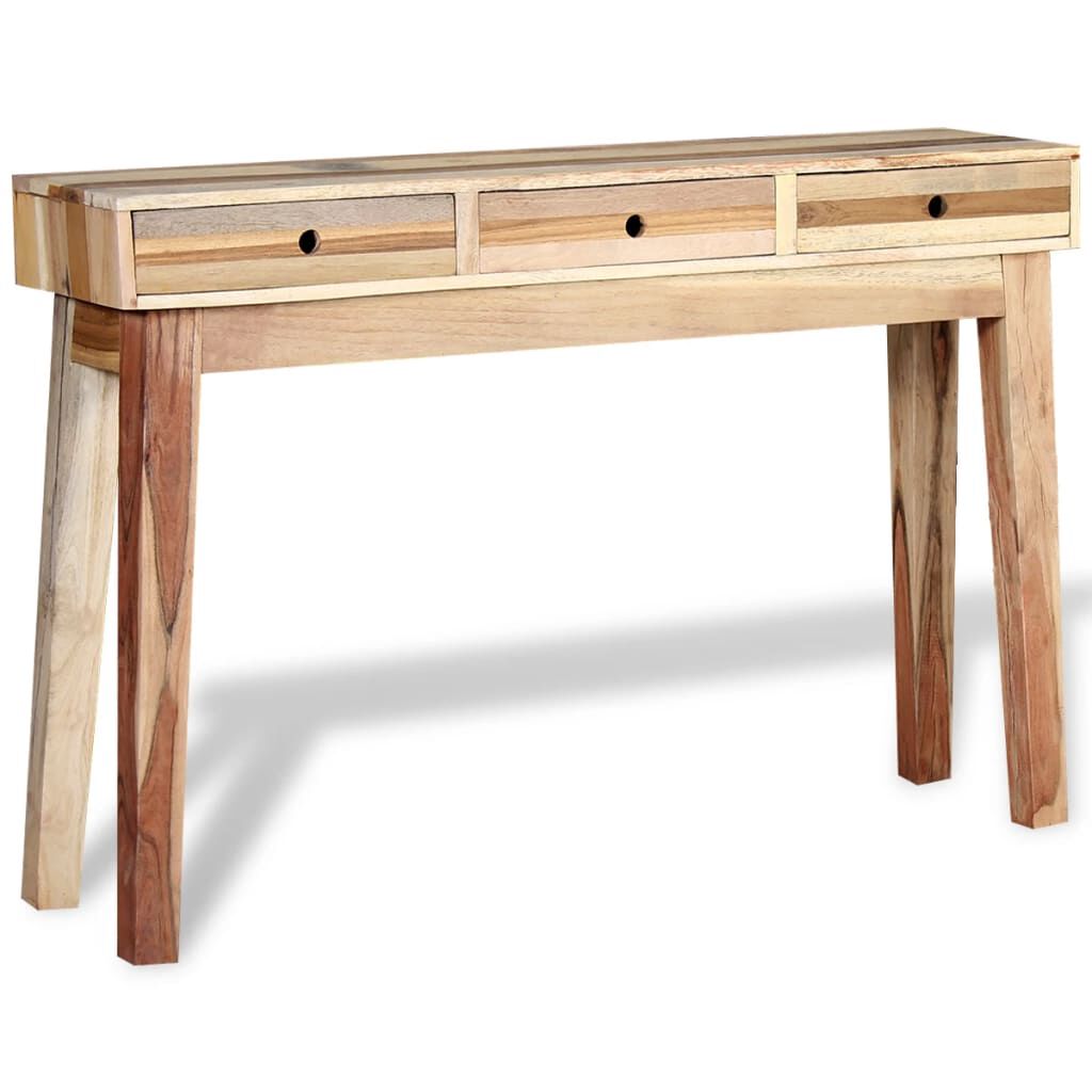 vidaXL Console Table Solid Reclaimed Wood