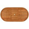 vidaXL 7 Piece Garden Dining Set Solid Wood Eucalyptus