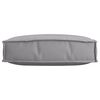 vidaXL Cushion Grey 60 x 60 x 12 cm Oxford Fabric