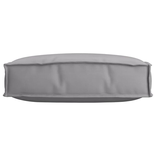 vidaXL Cushion Grey 60 x 60 x 12 cm Oxford Fabric
