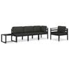 vidaXL Coffee Table Aluminium Anthracite