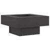 vidaXL Fire Pit Black 60 x 60 x 30 cm Cold-rolled steel