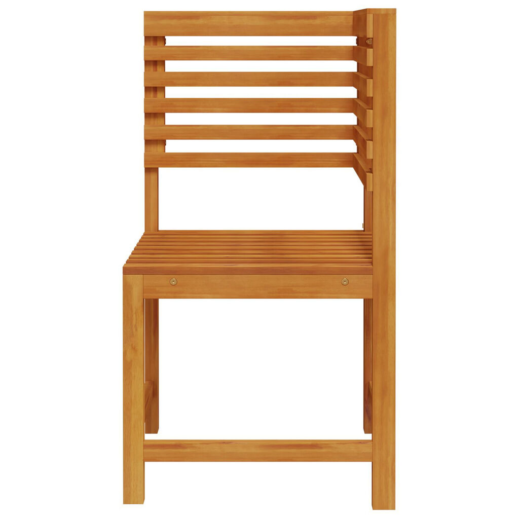 vidaXL Garden Chair Corner Solid Wood Acacia