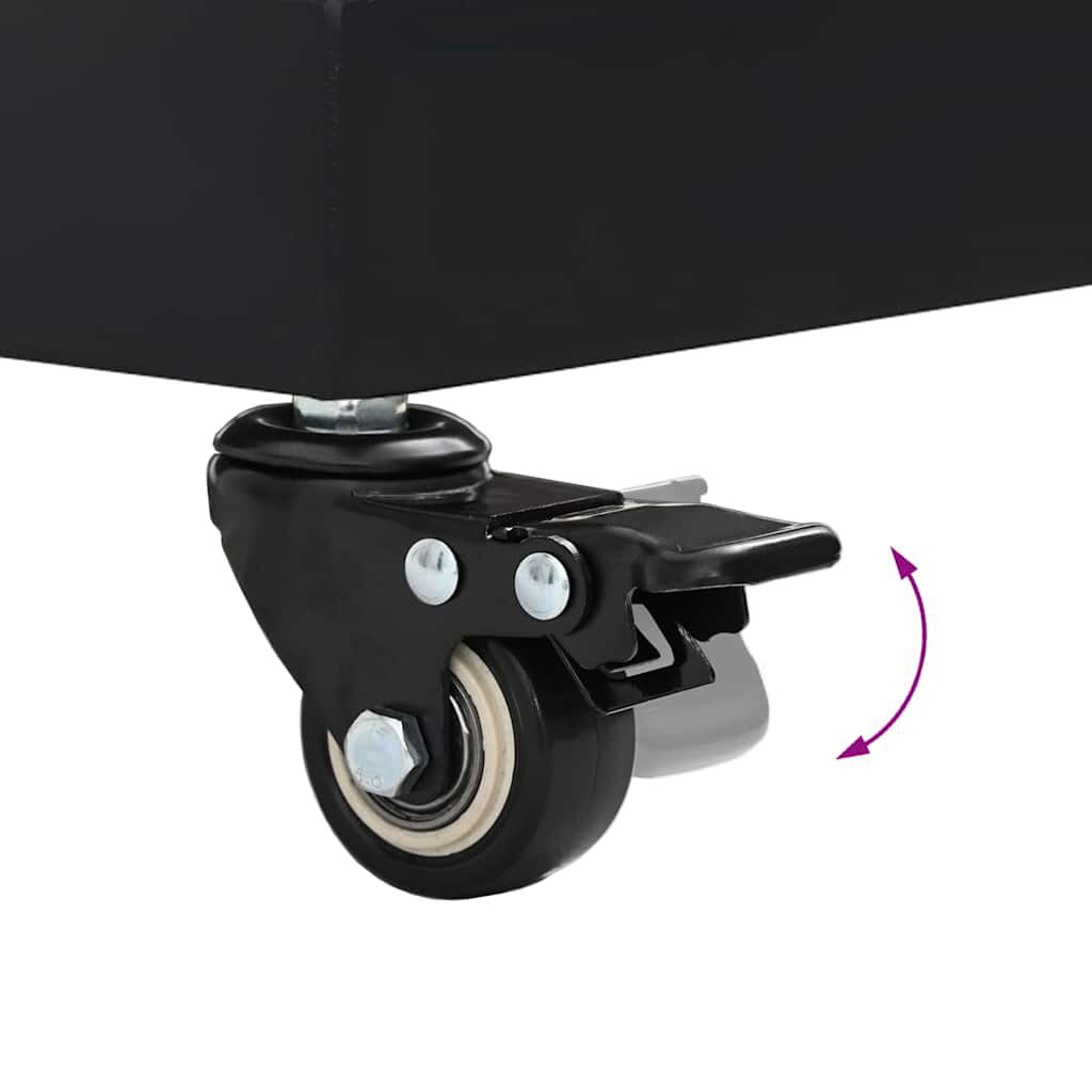 vidaXL Outdoor Umbrella Bases Black 45 x 45 x 32 cm Steel, Concrete