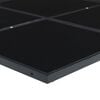vidaXL 5 Piece Garden Dining Set with Cushions Black Poly Rattan